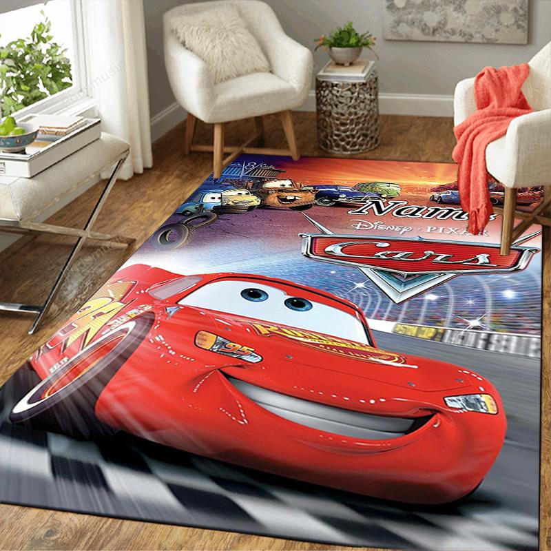 Custom 1Pc Cars Movie Poster Theme Rug Office Carpet Indoor Outdoor Entrance Doormat Nonslip Soft And Comfortable Living Room D9169