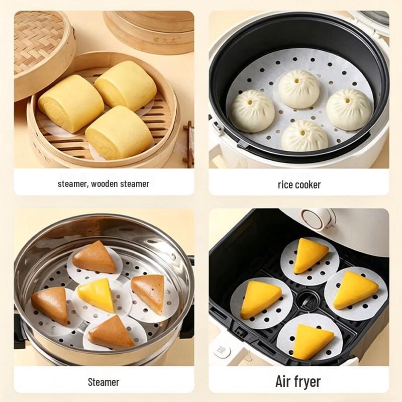 Food-Grade Steamer Paper Liners