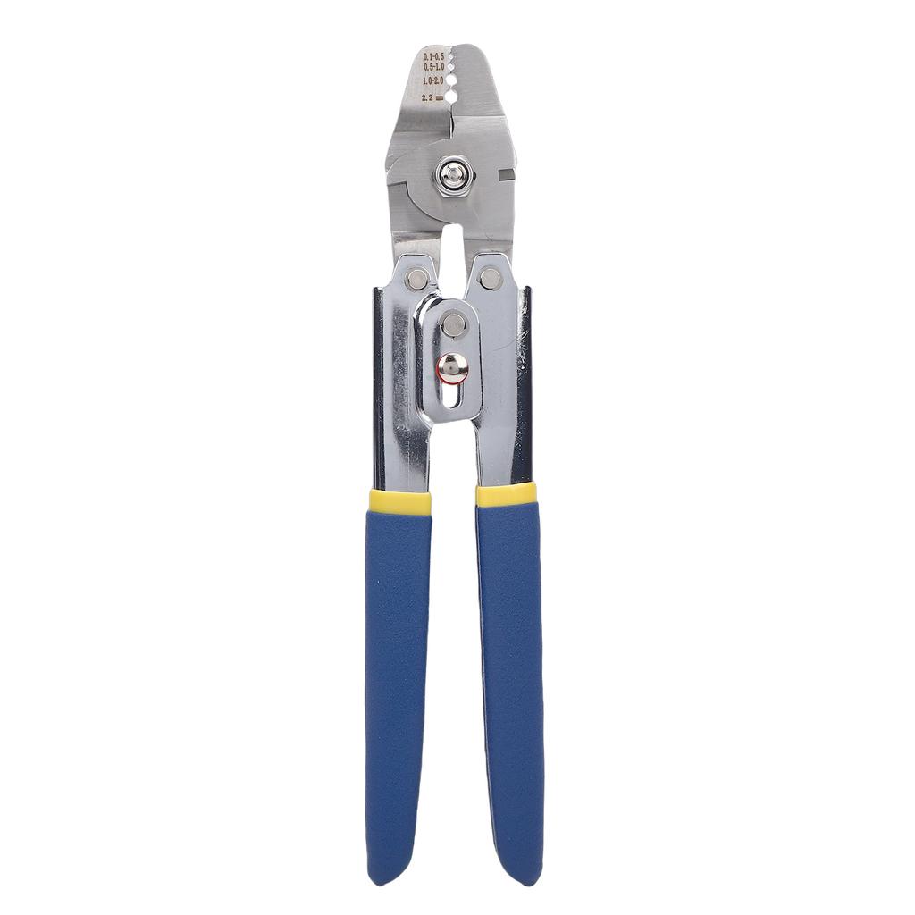 Crimping Pliers Wire Rope Aluminum Sleeve Stainless Steel Crimping Tool Cutter 10in for Dia Within 2.2mm