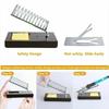 15Pcs/set EU/US Plug Electric Soldering Iron Welding Tool Kit 60W Welding Repair Tools  Welding Tool
