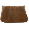 Inflatable PVC Triangle Cushion Plush Leg Pillow for Home and Outdoor Use