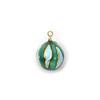 1 Piece 304 Stainless Steel Fruit Charms Enamel Watermelon Grape Pitaya 18K Gold Plated Pendant For DIY Necklace Jewerly Making