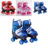 Patinete de Ruedas Ajustable Con Ruedas de PVC Antideslumbrantes y Material Transpirable Para Todas las Edades