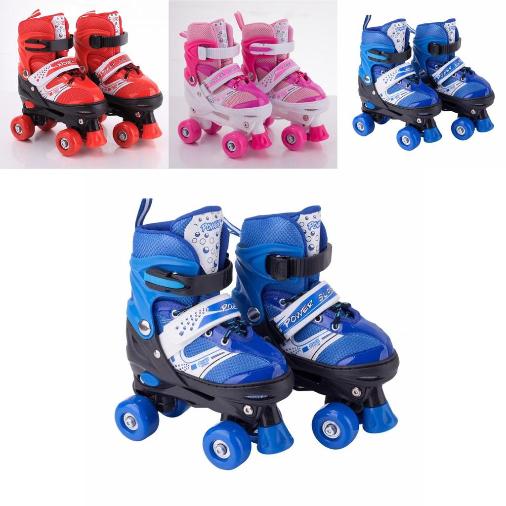 Patinete de Ruedas Ajustable Con Ruedas de PVC Antideslumbrantes y Material Transpirable Para Todas las Edades