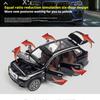 1:32 Scale X5 M8 Car Model Toy Doors Opened Rubber Tires Cars Pull Back Sound Light Miniature Models for Boys Hobby Collections