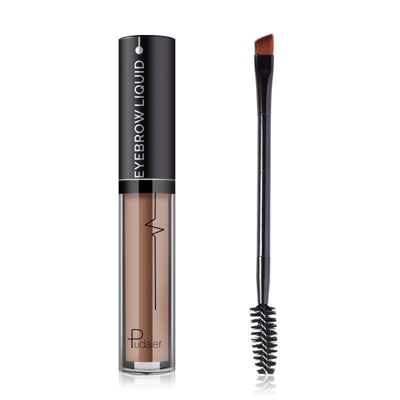 Pudaier Natural Waterproof Makeup Does Not Drop Color Eyebrow Dyeing Solution Stereo Eyebrow Cream Water Eyebrow Pen Liquid Eyebrow Pencil