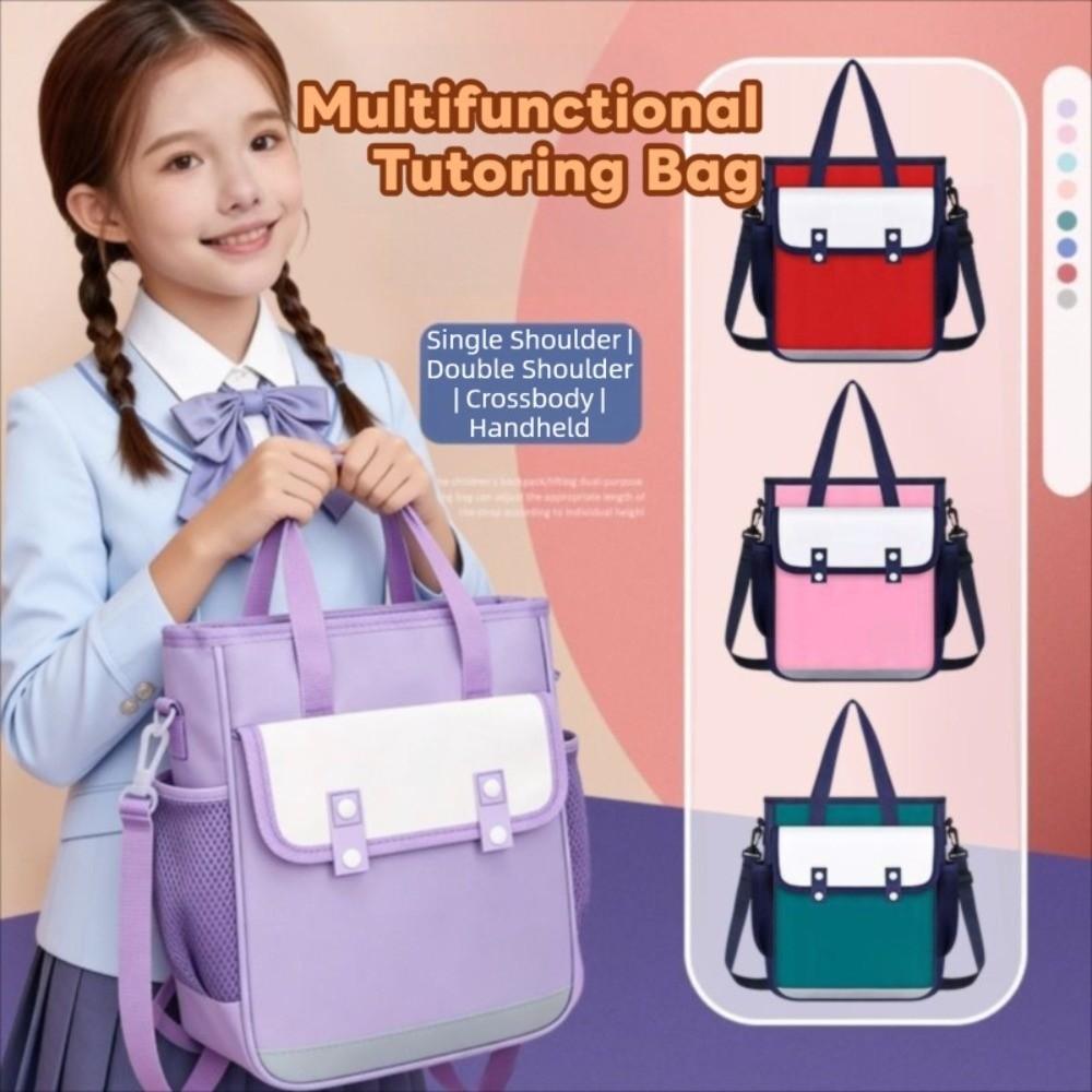 Large Capacity Teens Casual Daypacks Waterproof Student Book Shoulder Bag  Stationery