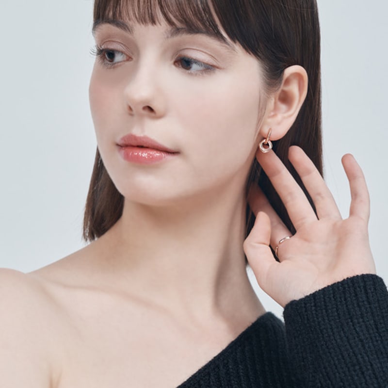 ELLE Jewelry 14K Ella Squad Earrings (gold Filled) ELGPEE501