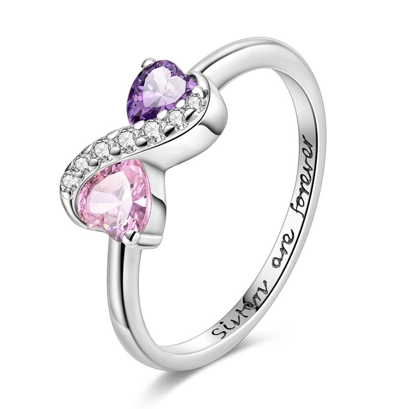 Hot Original 925 Sterling Silver Rings Size 6 7 8 9 for Women Man Sparkling Starry Celtic Knot Rainbow Flower Rings Fine Jewelry