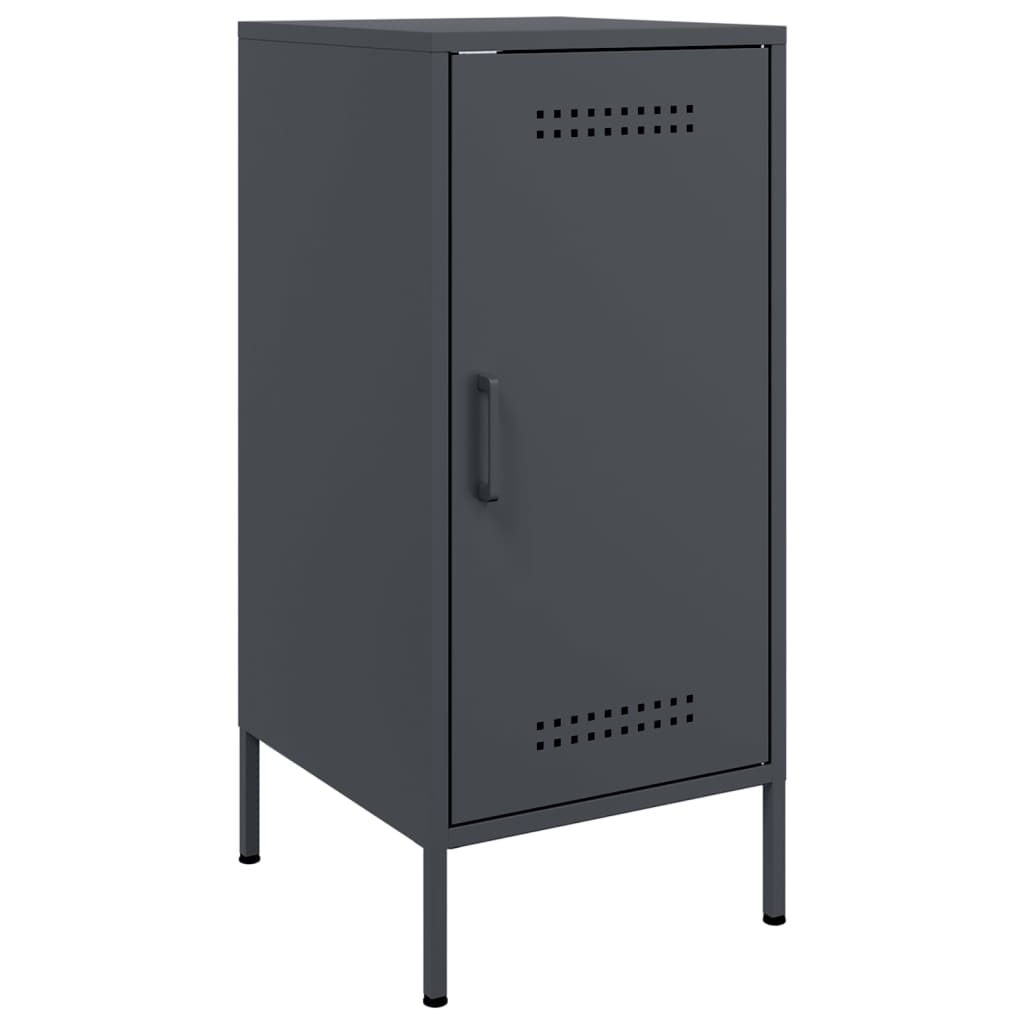 Sideboards 2 pcs Anthracite 36 x 39 x 79 cm Steel