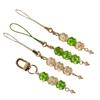 Stylish Phone Lanyard Fashionable Keychain Four Leaf Grass Phone Chain Plant Phone Charm Suitable for Everyday Use