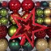 101Pcs Shatterproof Christmas Ball Set Multiple Color Christmas Ball Gift Box  Holiday Party