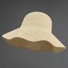 Wide Brim Straw Sun Hat Breathable Weave Wide Brim Hat Women Accessory Bucket Sun Hat  Daily Wear