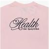 SporTy   Rich HealTh ScripT Unisex T shirT To043620078p140