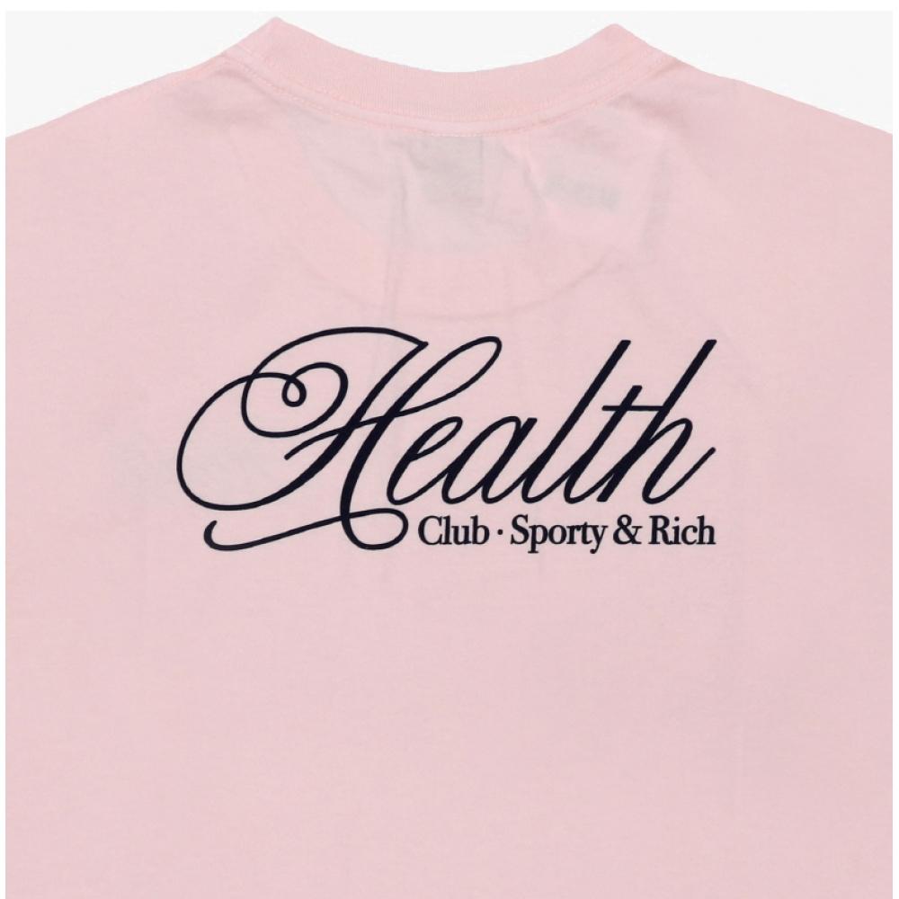 SporTy Rich HealTh ScripT Unisex T shirT To043620078p140