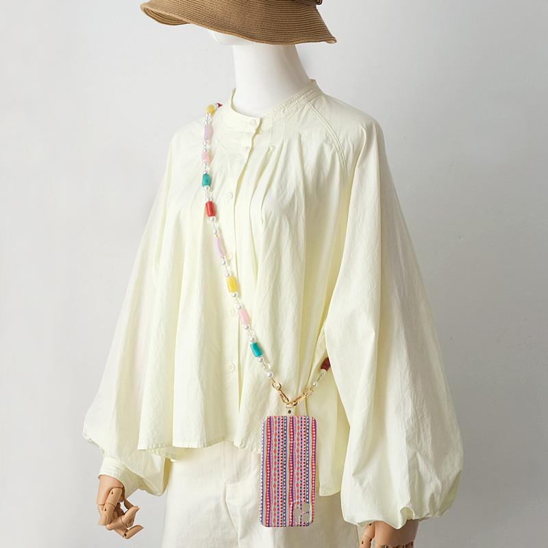 New Fashion Woman Bag Accessory Detachable Candy Beaded Chains Cute Acrylic Luxury Strap Women Elegant Bag Shoulder Handle Chain