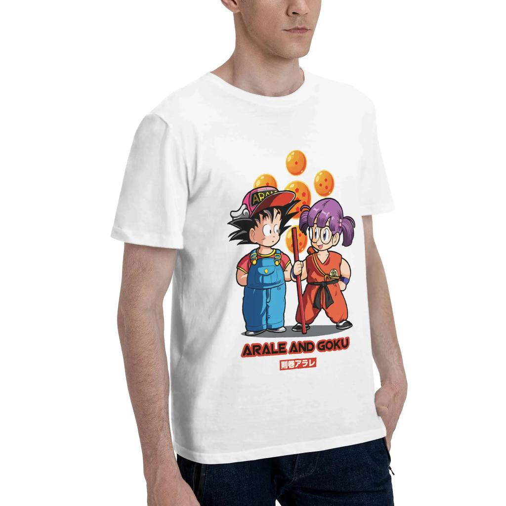 Anime Dragon Ball Arale Unisex Tshirt Clothes Casual Tees Short Sleeve Fugees 100 Cotton
