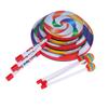 6 Zoll 8 Zoll 10 Zoll Lutscher Handtrommel Schlaginstrumente Bunte Tanz Requisiten Säuglings Musikspielzeug Lehrmittel