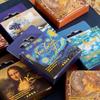 Gift Style Girly Heart Pocket Sticker World Famous Painting Series Retro Oil Painting Decorative DIY Material Pattern Kawai