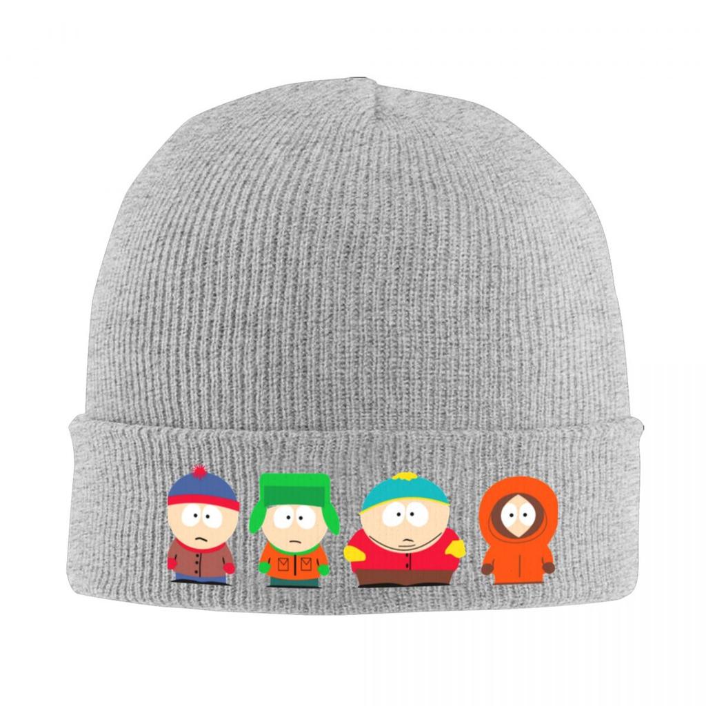 Niedliche Southparkk Cartoon Mützen Herbst Winter Beanie Mode Anime Mütze Weiblich Männlich Skullcap