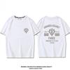 Mobile Suit Gundam Anime Joint Peripheral Short Sleeve T-Shirt Men's and Women's Summer Cotton Loose Half Sleeve Top