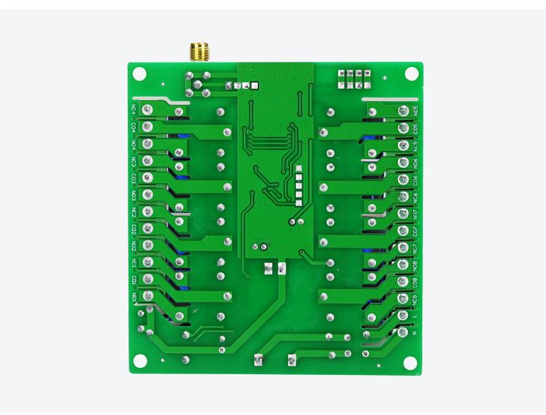 868MHz FSK Wireless Remote Control Switch/High Power 220V Eight-Way Relay Switch