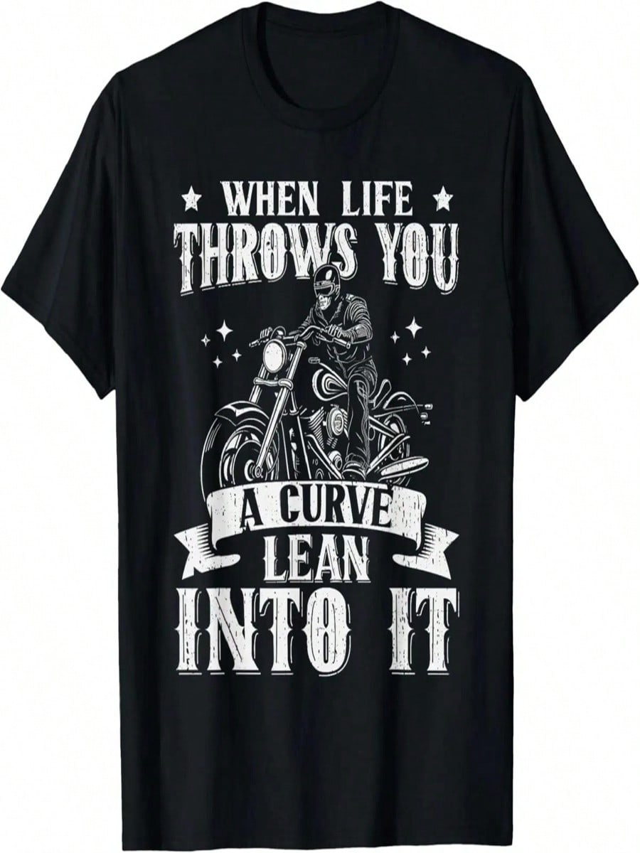 Funny Biker Art For Motorcycle Motorbike Rider T-Shirt S разноцветный