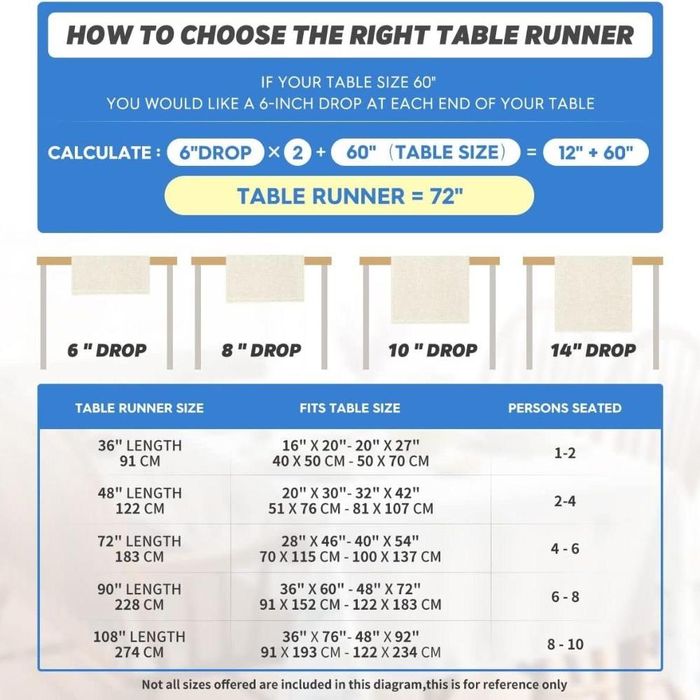 Artoid Mode Buffalo Plaid Snowflakes Christmas Table Runner, Seasonal Winter Kitchen Dining Table Decoration for Home Party Decor 13x72 Inch