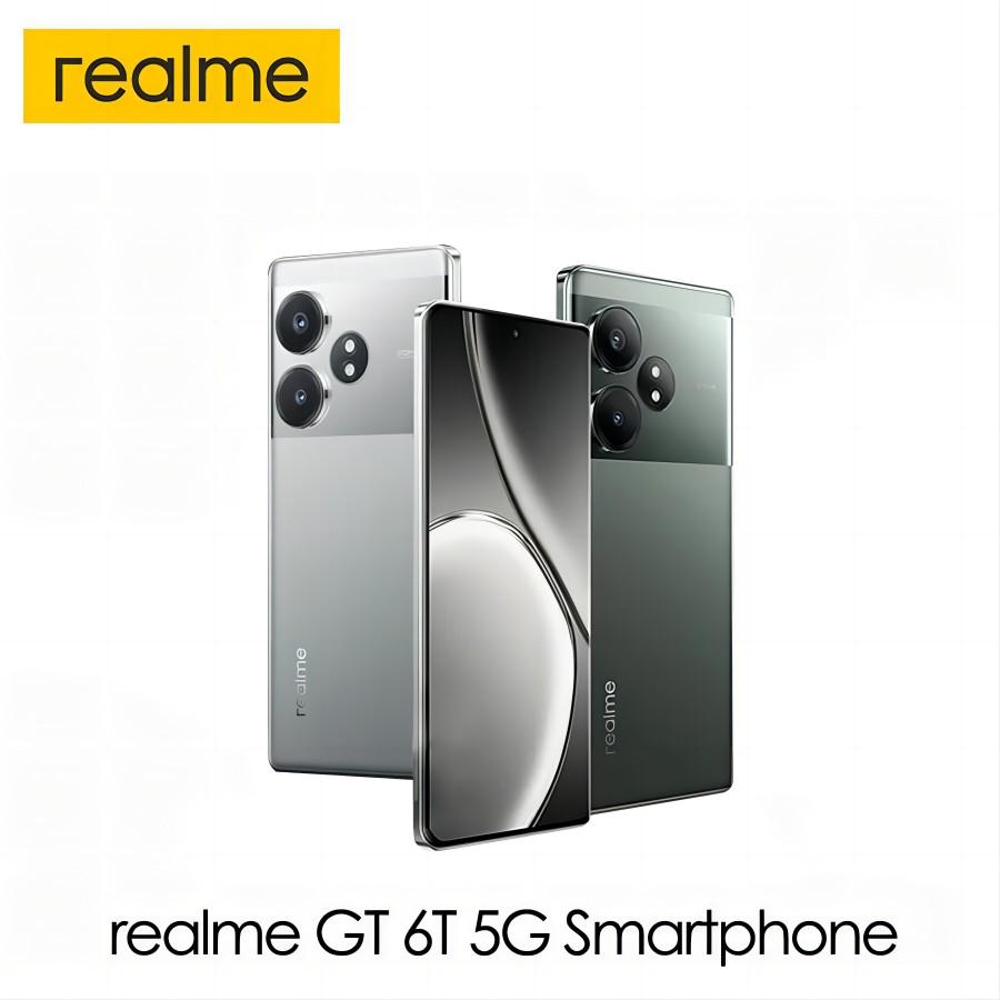 

Смартфон Realme GT 6T 5G 6,78 дюйма, 120 Гц, OLED-дисплей, 6000 нит, процессор Snapdragon® 7+ Gen 3, NFC