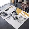 2025 Neuer Kylian Mbappé Teppich für Wohnzimmer Schlafzimmer Zuhause Sofadekoration, Kinder spielen Rutschfeste Fußmatte