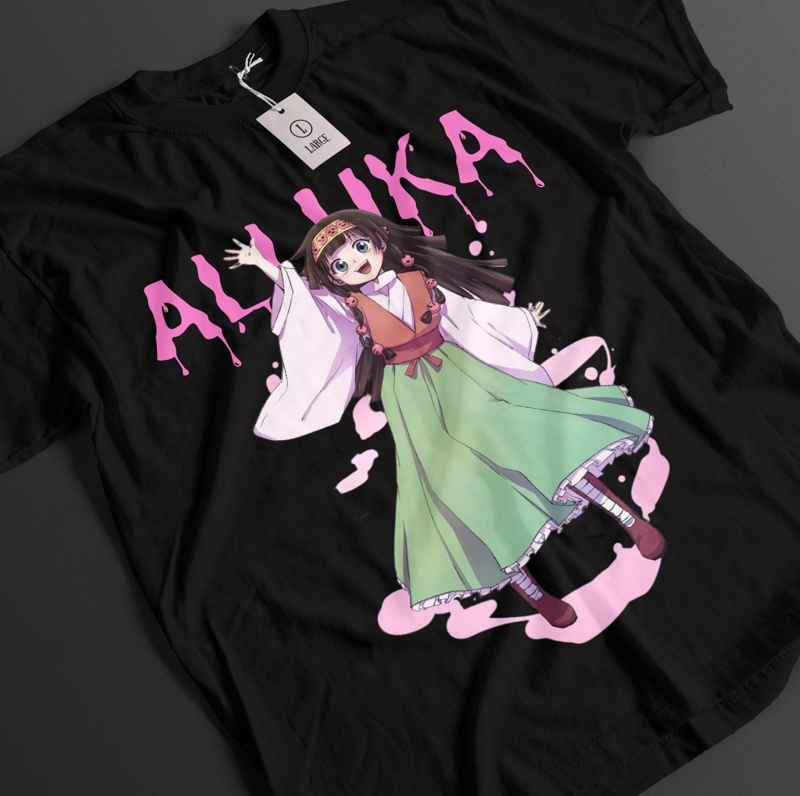 

Hunter x Hunter Shirt Alluka Zoldyck T-Shirt Mens Womens Tees Top Killua HxH Gon Top Anime Unisex Tee L