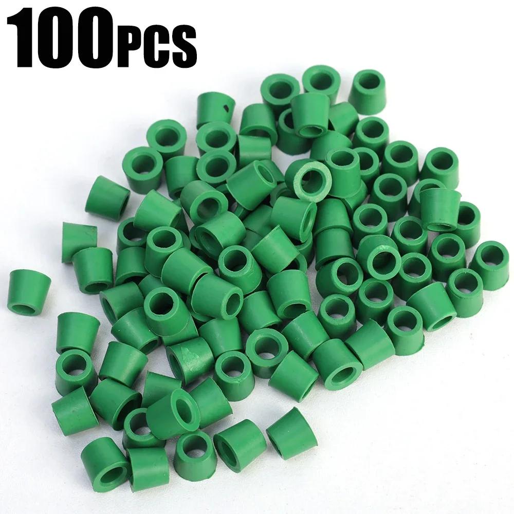 100-50PCS Rubber Gasket Air Conditioning 1/4'' Charging Hose Valve Gasket Manifold Repair Seal Kit Replacement Car Accessories
