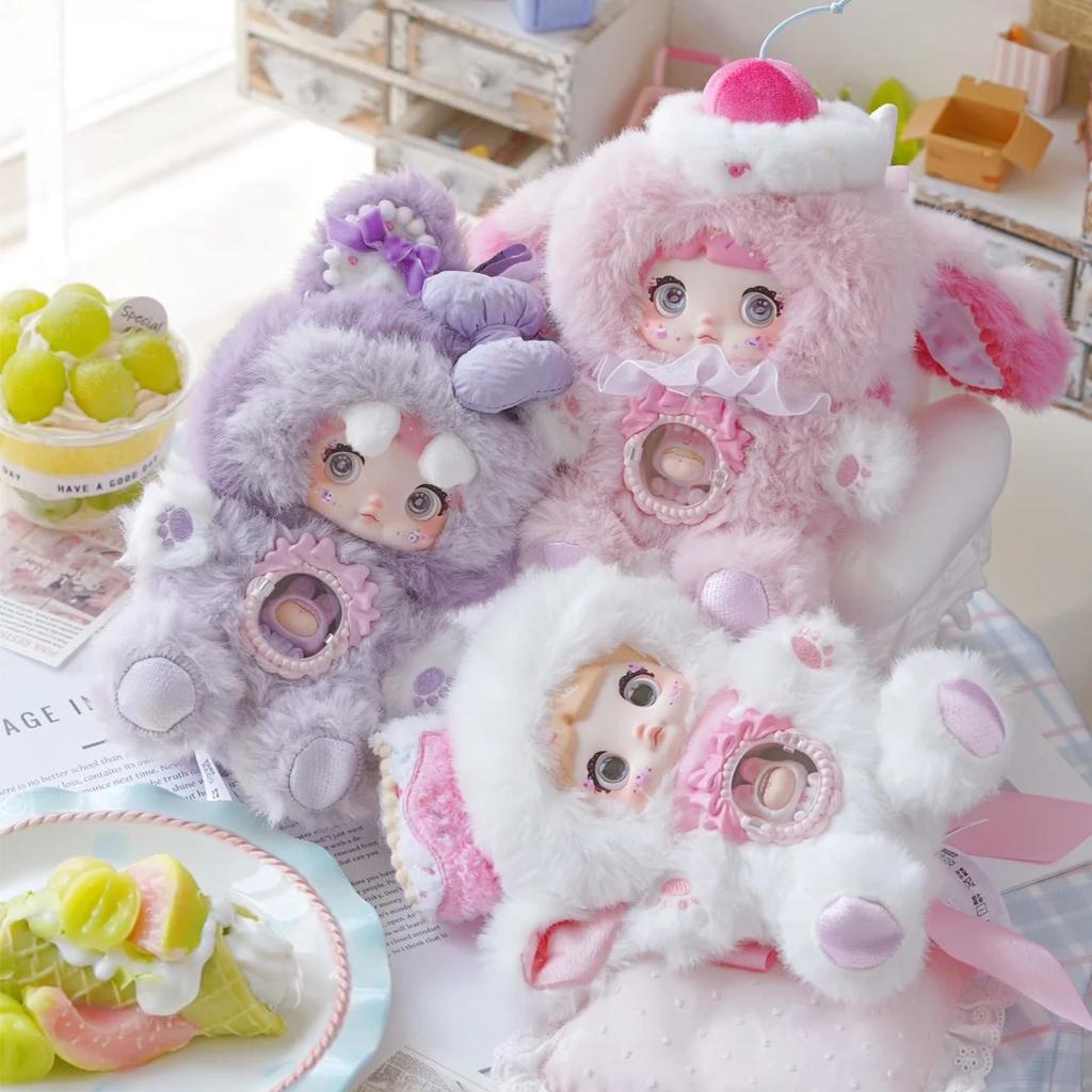 Nommi & Amlls Seria Sweetheart Bite Jucării Vinil de Pluș Cutie Oarbă Nommi V7 Cutie Misterioasă Păpuși Model Vinil Pandantiv Moale Joacă la Modă