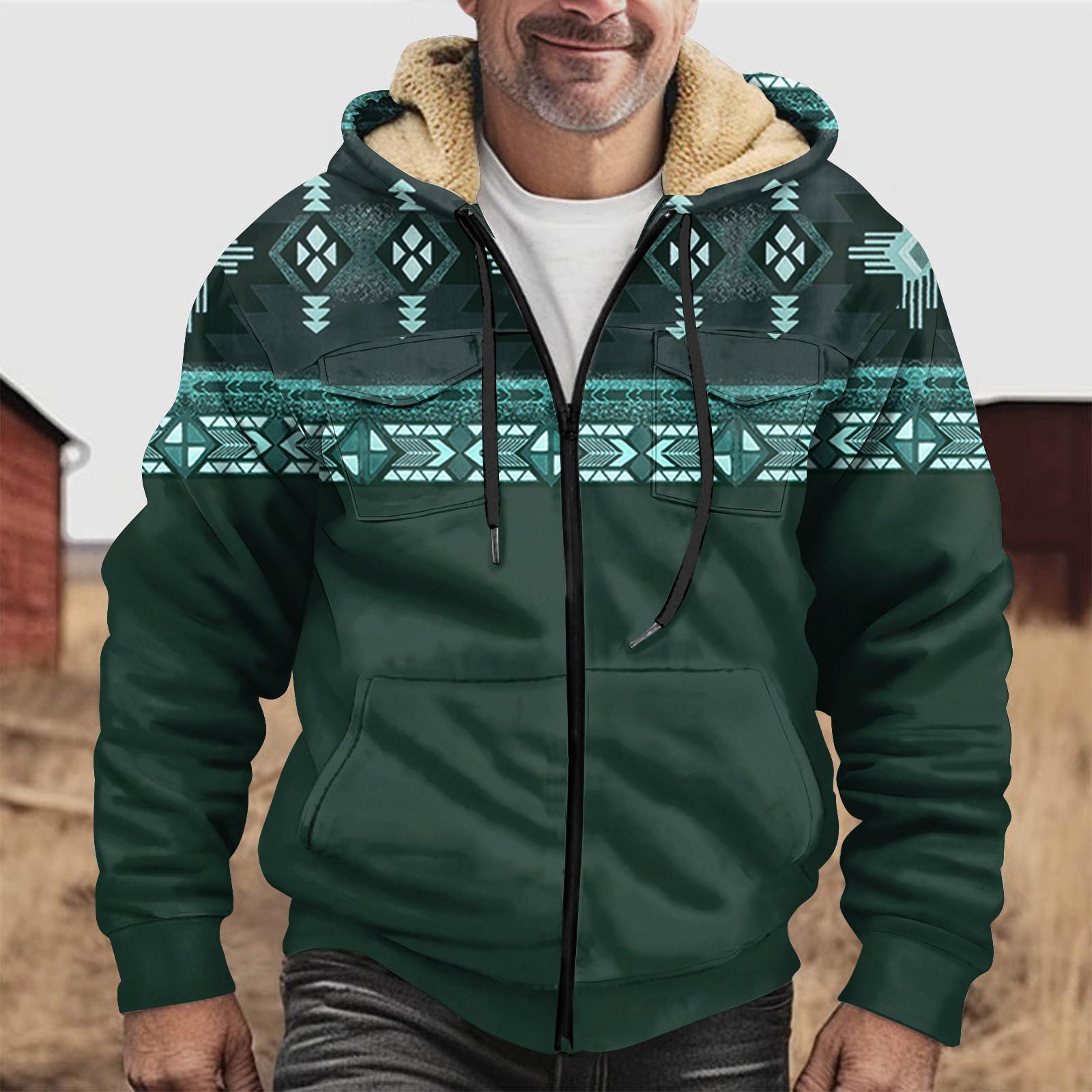 

Мужская зимняя флисовая толстовка с капюшоном на молнии с накладным карманом, повседневная куртка XXXXXL