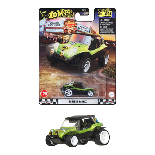 

Hot Wheels Boulevard Meyers Manx Vehicle Toy, Green, JBL22, Ages 3 and Up