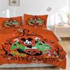 3pcs Mickey Happy Halloween Bedding Set Includes Quilt Cover and Pillowcases, Suitable for All Seasons B061