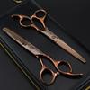 6.0 Inch Bronze Gold, Hair Scissors, Hair Scissors, Tooth Scissors, Bangs Scissors, Tooth Scissors, Thin