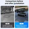 Universal Car Roof Decoration Cover Simulation Air Cover Abs Waterproof And High Temperature Resistant Roof Protection