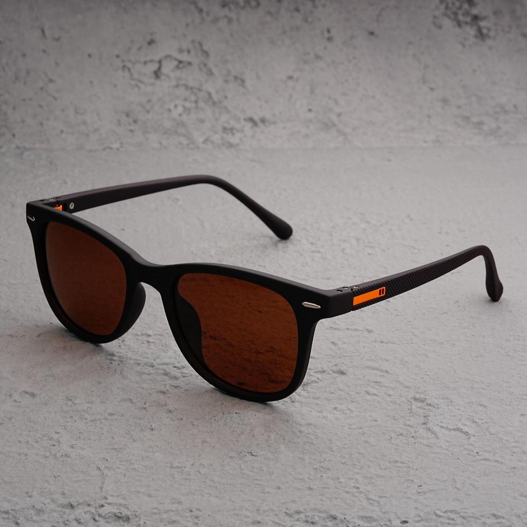 Cool Black Men's Polarized Sunglasses for Driving & Outdoor Sports