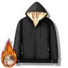 Men's Hooded Lambskin Velvet Winter Jacket