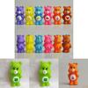 PVC-Kunststoff Care Bears Schlüsselanhänger Spielzeugfiguren Tasche Anhänger Kinder Weihnachten Geburtstagsgeschenk