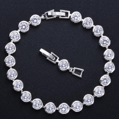 S0139 Jewelry, Zircon Women'S Bracelet Multi-Color Optional