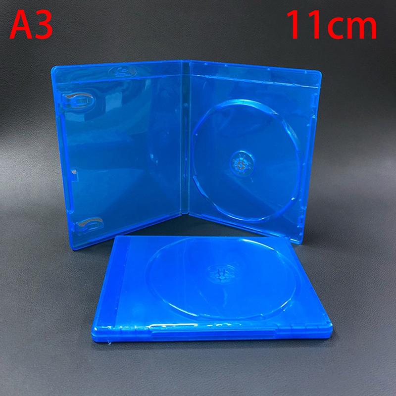 1Pc Plastic Single/Double/3/4 Piece Discs Cd Game Case Cover Thickened Cd Dvd Disc Protective Storage Box Organizer