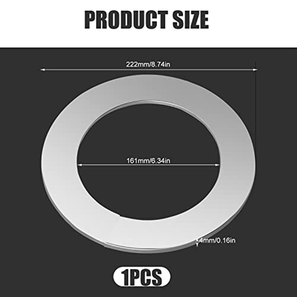 Dekorative Abdeckung aus Edelstahl für Wasserhahnrohr, Gaswasserheizungsabdeckung, Duschabdeckung für Abluftlöcher, Abwasserrohre, Wasserhahnventile