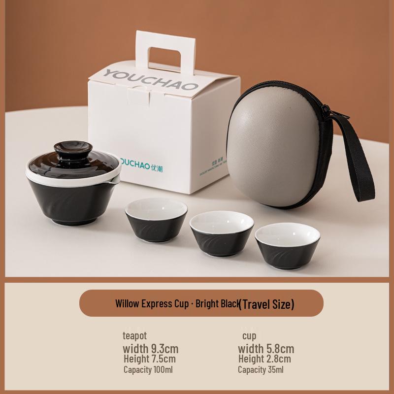 

Elegant Travel Tea Set: Luxurious Gift for Him or Her
