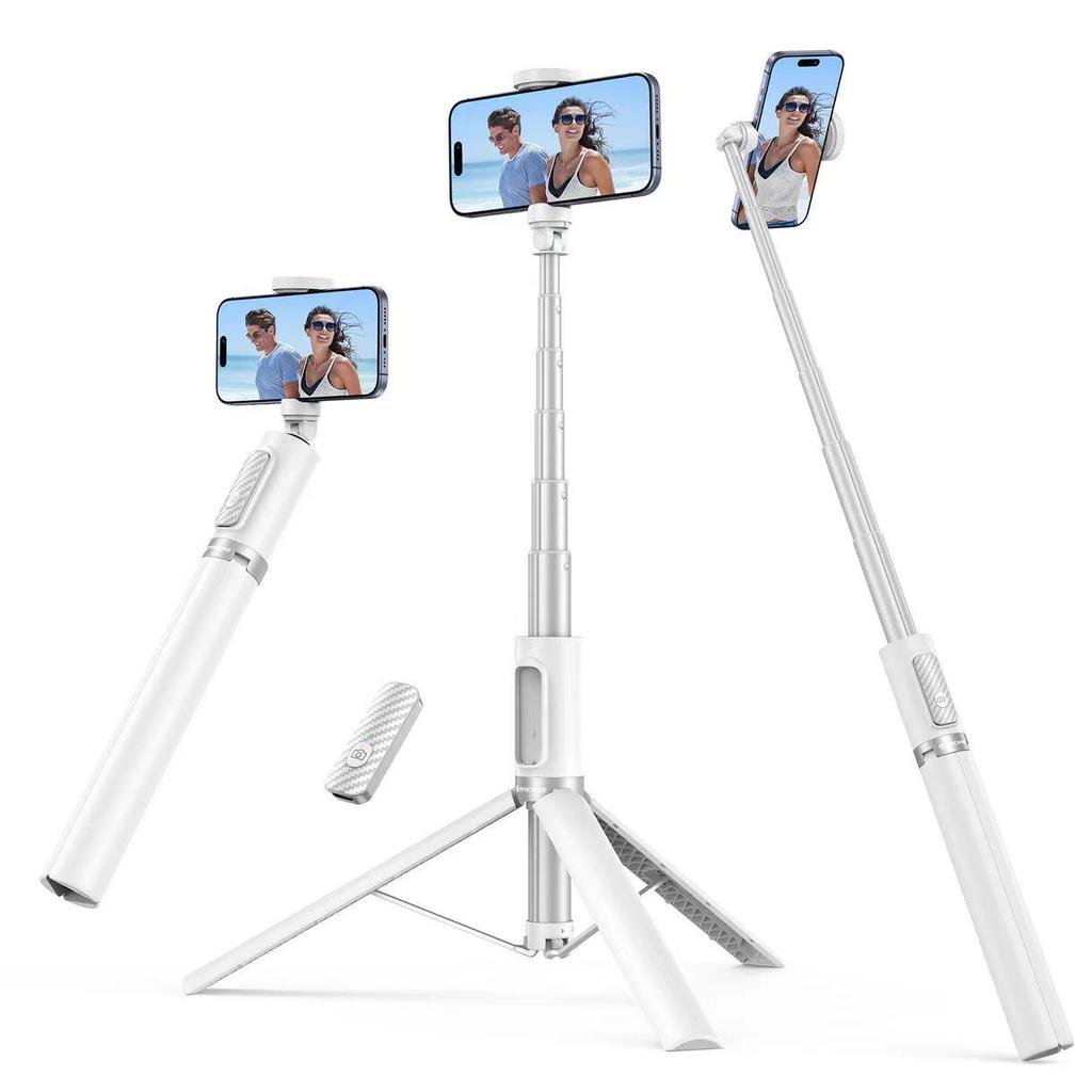 Retractable Selfie Stick Tripod: Non-slip Multifunctional Phone Holder for Live Streaming