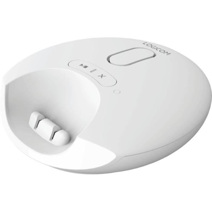 Téléphone fixe sans fil - LOGICOM - DECT ILOA 155T SOLO - Blanc - Avec répondeur