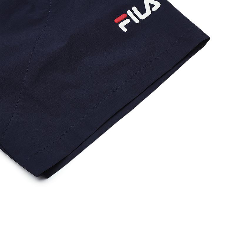 Fila Summer Trend Multi-Pocket Striped Woven Casual Shorts Men Shorts Secret-Mirror-Blue F11M439805FDB