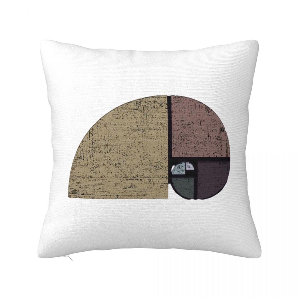 Fibonacci Spiral - Golden Spiral Square Pillowcase Cushion Cover Pillow Case Throw Pillow Cover for Home Sofa Living Room