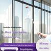 Dual-Sided High-Rise Glass Cleaning Wiper: 2-in-1 Splicing Pole & Window Scraper Artifact